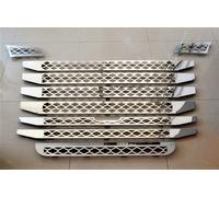 24/7 AUTO 9 piezas de rejilla de parrilla delantera de acero inoxidable para R 400/420/440/450 2010-2016 cabina estrecha pulida al espejo