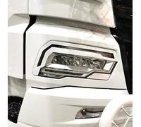 24/7 AUTO juego de cejas de faro de plástico adecuadas para camiones nuevos DAF XF XG+ XG 2020+