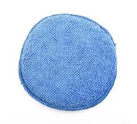 24 aplicadores de esponja de espuma de 5 pulgadas con microfibra, diseñados para encerar y pulir automóviles, limpiar el salpicadero y superficies de cuero, y lavables