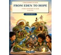 24 Bible Adventures to Color: A 3D-Style Christian Coloring Book for Kids Ages 5-9