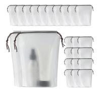 24 bolsas de almacenamiento reutilizables con cordón para zapatos, ropa, viajes, esenciales, a prueba de polvo, para uso diario, bolsa organizadora de calzado