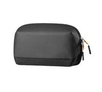 24 bolsas de electrónica Tech Organizer, bolsa organizadora de cables de viaje impermeable, organizador portátil de electrónica, bolsa de tecnología de doble capa, gran capacidad, bolsa, Black, Refer