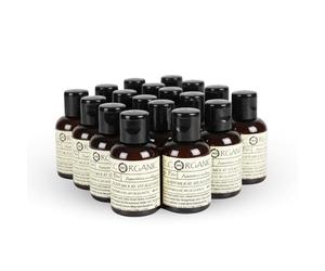 24 Botellitas Body Milk Ecorganic 40 ml - Loción corporal monodosis, hidratación diaria, amenities baño, formato viaje, kit bienvenida, pack hotel, reposición eficiente