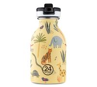 24 Bottles Kids Bottle - Botella Agua Niños 250 ml, Cantimplora Infantil, Ideal para el Colegio, Botella Agua Acero Inoxidable 100% Hermética - Botella de Agua Personalizada Niña y Niño Ultraligera