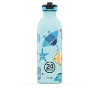 24 Bottles Kids Bottle - Botella Agua Niños 500 ml, Cantimplora Infantil, Ideal para el Colegio, Botella Agua Acero Inoxidable 100% Hermética - Botella de Agua Personalizada Niña y Niño Ultraligera