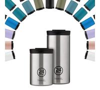 24 Bottles - Travel Tumbler 0,35 L - Black Marble (24B610) 350 ml (Confezione da