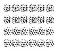 24 cajas de regalo de fiesta de fútbol, cajas temáticas deportivas con asa, bolsas de golosinas de fútbol, caja de dulces para cumpleaños de niños