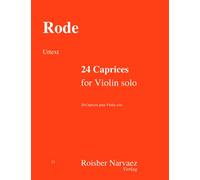 24 Caprices for Violin solo: Urtext edition