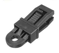 24 clips para lona, grandes clips de lona con fuerte mango de bloqueo para tiendas de campaña, cubiertas, toldos, pancartas, barcos, jardinería, marquesinas - Negro