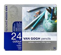 24 color pencil set van Gogh (Metal Cased) (japan import)