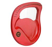 24 Cuerdas Caoba Madera Sólido Cuerda De Metal Adulto Y Instrumento Musical De Adulto Y Niño Con Llave De Sintonización, Partituras, Regalo For Los Amantes De La Música Principiante Los Niños Adultos