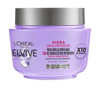 Elvive Hidra Hialurónico Mascarilla 72h de Hidratación Intensiva, 300 ml