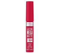 Rimmel London, Lasting Mega Matte, Labial fijo, 910, Fuchsia Flush, 7.4 ml