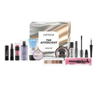 Catrice The Afterlight Look Set, set de maquillaje, looks de día a noche, primer, máscara, iluminador, bálsamo labial, etc., atemporal & versátil