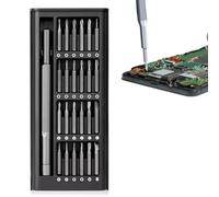 24 EN 1 Kit de Tournevis de Précision, Kit de Herramientas Multifunción para Reparar Teléfono, Portátile, Consola y Gafa