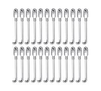 24 ganchos para banjo, 5 4 - 6 4 cm de longitud, ajustable, banjo, guitarra, banjo, gancho plano, accesorios para piezas