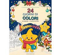 24 Giorni di Colori: Il calendario dell’Avvento da colorare