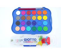 24 Giotto agua Color pintura cepillo bloques - Paleta - Kids Art los niños artistas