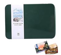 24 hojas de postales de acuarela en blanco, 4 x 6, tarjetas de acuarela de algodón en lata, 140 lb/300 g/m², postales para pintar, tarjetas de felicitación, proyectos de arte DIY, de acu