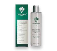 24 Hour Anti-Aging Facial Cleansing Milk | 2000mg Hemp Extract (200ml) | Gentle Makeup Remover