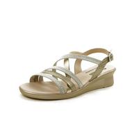 24 HRS - Sandalia 26519 para: Mujer Color: Platino Talla: 36