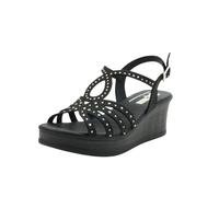 24 HRS - Sandalia 26792-N para: Mujer Color: Negro Talla: 38