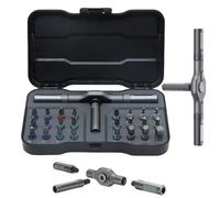 24 in 1 DlY Screwdriver Set Magnetic Compact and Portable Ratchet Screwdriver, 1Set Switchable screwdriver Shape Magnetic ScrewdriverSet