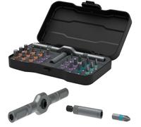 24 in 1 Dly Screwdriver Set Magnetic Compact and Portable Ratchet Screwdriver, Multi Bit Precision Screwdrivers Set with Detachable Ratchets Handle, Repair Tool Kit for Pc Furniture Bicycle(1set)