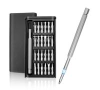 24 in 1 Juego de Destornilladores de Precisión Mini, Herramienta Profesional de Reparación Magnética, Tiny Torx Kit para Teléfono, Macbook, Ordenador, Reloj, Portátil, Timbre, Gafas, Electrónica