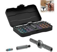 24 in 1 Magnetic Screwdriver Set, DIY Screwdriver 24 in 1, Multi-Purpose Removable Self-assembly Precision Screwdriver Kit,with Detachable T Ratchet Handle Repair Tool Kit (1 set)