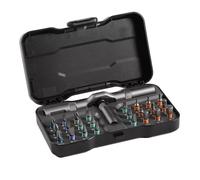 24 In 1 Ratchet Screwdriver Sets, Multipurpose Repair Tool, Magnetic Impact Screwdriver Bits Set, Manual Hardware With Aluminum Alloy Handle, for Home Improvement, Diy, Work, Car