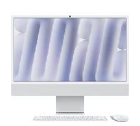 24-inch iMac with Retina 4.5K display: Apple M4 chip with 8-core CPU and 8-core GPU, 16GB, 256GB SSD - Silver MWUC3Y/A
