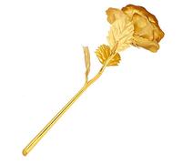 24 K Verdadero Rosas Revestimiento De Oro Rose para Amor Eterno como Regalo para Enamorados - Oro - En Caja De Regalo