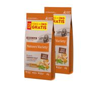 Nature's Variety No grain Medium/Maxi - Pienso sin cereales para perros adultos medianos o grandes - Pollo - Cantidad: 10 + 2 kg GRÁTIS