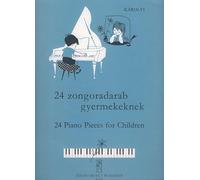 24 Klavierstücke für Kinder - Piano - Book