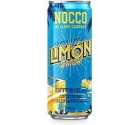 24 La dosis | NOCCO BCAA DRINK - Limón 330 ml - BCAA - 105 mg Cafeína - Bebida Energética - Buxtrade