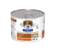 24 latas x 200 g Hill's Prescription Diet Urgent Care a/d Mousse de Pollo lata para perros y gatos ¡Pack ahorro!