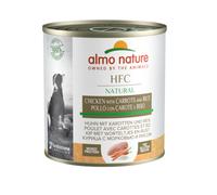24 latas x 280 g Almo Nature HFC Pollo, Zanahorias y Arroz lata para perros ¡Pack Ahorro!