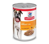 24 latas x 370 g Hill's Adult Light pollo lata ¡Pack ahorro!