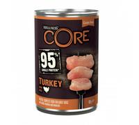 24 latas x 400 g Wellness Core pavo con col rizada lata para perros ¡Pack Ahorro!