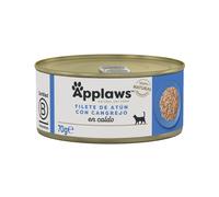 24 latas x 70 g Applaws Atún y Cangrejo lata para gatos Pack ¡Pack ahorro!