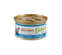 24 latas x 85 g Almo Nature Daily Menu paté Pescado del Océano lata para gatos ¡Pack ahorro!
