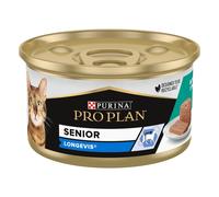 24 latas x 85 g Pro Plan Senior 7+ LONGEVIS Mousse con atún para gatos ¡Pack ahorro!