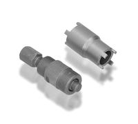 24 Mm 27 Mm Extractor de Volante Magnético 20 Mm 24 Mm Llave de Tuerca de Bloqueo de Embrague Motocicleta ATV Dirt Bike Scooter Llave de Vaso Herramienta de GY6 Juego de 2 Piezas