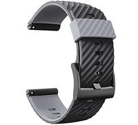 24 mm para Suunto 7/Suunto D5 Reemplazo de la pulsera Silicone Sports Smart Watch Straps para Suunto 9 Baro/Sport Wrist HR Baro Watchband
