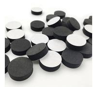 24 o 60 piezas de EVA Pot Stand Risers para macetas de flores para levantar contenedores y fomentar el drenaje y el movimiento de aire debajo de las macetas (24 piezas)