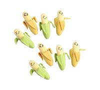 24 Pack Detachable Banana Eraser Pencil Eraser Fruit Stationery Supplies for Kids Students