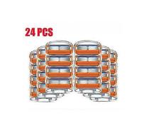 24 Packs Of 5 Blades for Gillette Fusion Proglide Power Replacement Razor Kit_Special Gift