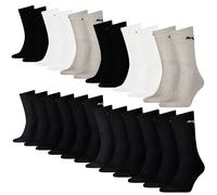 24 Par Puma Calcetines Cush Crew Calcetines de Deporte Tenis Calcetines Unisex