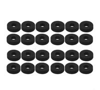 24 pares de esponja para control de palanca de pulgar para anillos para PS4 para PS5 Series X S Switch Steam Deck para anillo Aim Assist Mango para protección (elasticidad media)